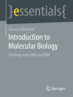 cover image of Introduction to Molecular Biology